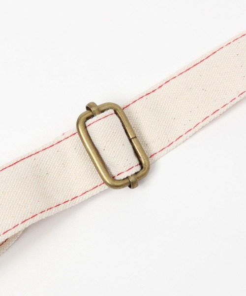 studio CLIP（スタディオクリップ）の「【daily CLIP】キャンバスロゴサコッシュバッグ（ボディバッグ/ウエストポーチ・レディース・ナチュラル・FREE）」の10枚目の写真