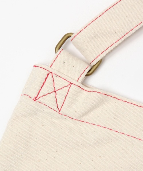 studio CLIP（スタディオクリップ）の「【daily CLIP】キャンバスロゴサコッシュバッグ（ボディバッグ/ウエストポーチ・レディース・ナチュラル・FREE）」の9枚目の写真