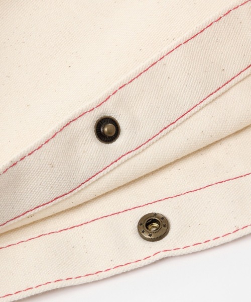 studio CLIP（スタディオクリップ）の「【daily CLIP】キャンバスロゴサコッシュバッグ（ボディバッグ/ウエストポーチ・レディース・ナチュラル・FREE）」の8枚目の写真