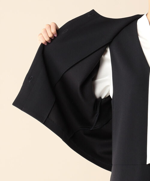 NOLLEY'S（ノーリーズ）の「ウォッシャブルカットジョーゼット・ノー