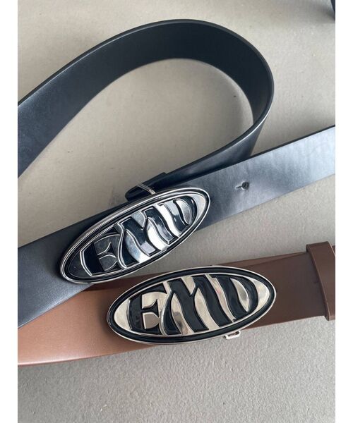 EMODA(エモダ)の「オーバルバックルロゴベルト(ベルト・レディース・ブラック/ブラウン・FREE)」の3枚目の写真