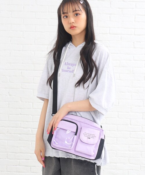 PINK-latte（ピンクラテ）の「◇推し活にも♪クリアポケショルダー