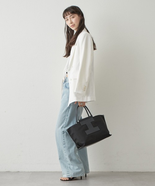 IACUCCI(イアクッチ)の「ソルベット M CORDURA/RUGA(トートバッグ・レディース・ライトグレー/ブラック/グレー・FREE)」の18枚目の写真