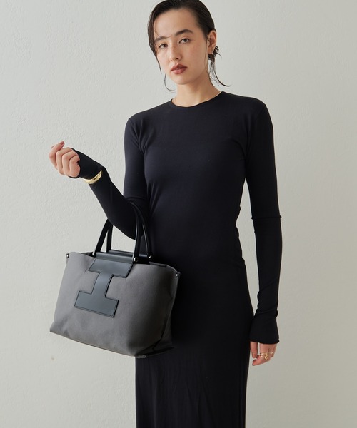 IACUCCI(イアクッチ)の「ソルベット M CORDURA/RUGA(トートバッグ・レディース・ライトグレー/ブラック/グレー・FREE)」の22枚目の写真