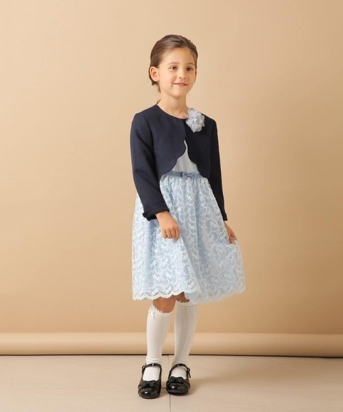 a.v.v（アーヴェヴェ）の「[KIDS]リボンバレエシューズ[WEB限定サイズ]（パンプス・キッズ・アイボリー/ブラック・195/20/19/18/185）」の12枚目の写真