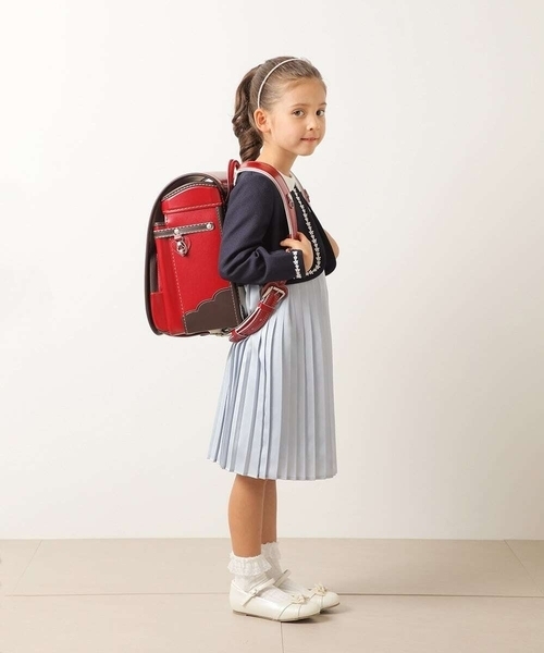 a.v.v（アーヴェヴェ）の「[KIDS]リボンバレエシューズ[WEB限定サイズ]（パンプス・キッズ・アイボリー/ブラック・195/20/19/18/185）」の13枚目の写真