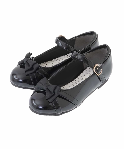 a.v.v（アーヴェヴェ）の「[KIDS]リボンバレエシューズ[WEB限定サイズ]（パンプス・キッズ・アイボリー/ブラック・195/20/19/18/185）」の16枚目の写真