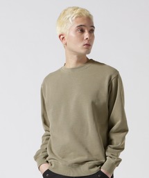 《DAILY/デイリー》FADE WASH CREW NECK SWEAT / フェード ウォッシュ クルーネック スウェット / AVIREX / アヴィレックス