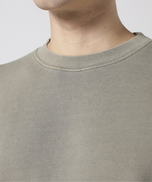 AVIREX（アヴィレックス）の「《DAILY/デイリー》FADE WASH CREW NECK SWEAT / フェード ウォッシュ クルーネック スウェット / AVIREX / アヴィレックス（スウェット・メンズ・チャコール/オレンジ/グレー系その他3/オリーブ系・2XL/M/L/XL）」の13枚目の写真