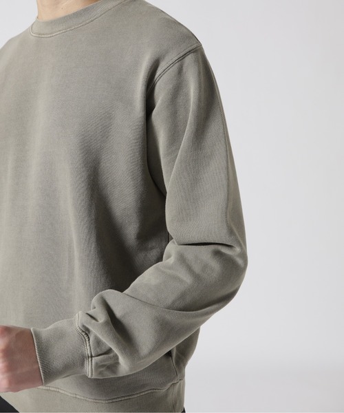 AVIREX（アヴィレックス）の「《DAILY/デイリー》FADE WASH CREW NECK SWEAT / フェード ウォッシュ クルーネック スウェット / AVIREX / アヴィレックス（スウェット・メンズ・チャコール/オレンジ/グレー系その他3/オリーブ系・2XL/M/L/XL）」の14枚目の写真