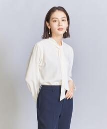 BEAUTY&YOUTH UNITED ARROWS | ジョーゼット タイ ブラウス -ウォッシャブル-(シャツ/ブラウス)