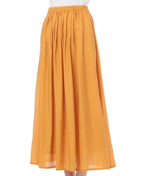 grove（グローブ）の「マキシ丈ボイルスカ-ト（スカート・レディース・ホワイト/イエロー/ブルー・02/03）」の6枚目の写真