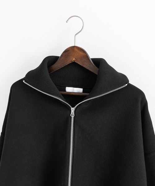 Ressaca(レサーカ)の「オーバーサイズ フルジップアップ ドライバーズニットカーディガン(ニット/セーター・メンズ・ブルー/グレー/オフホワイト/ブラック/オレンジ・M/L)」の21枚目の写真