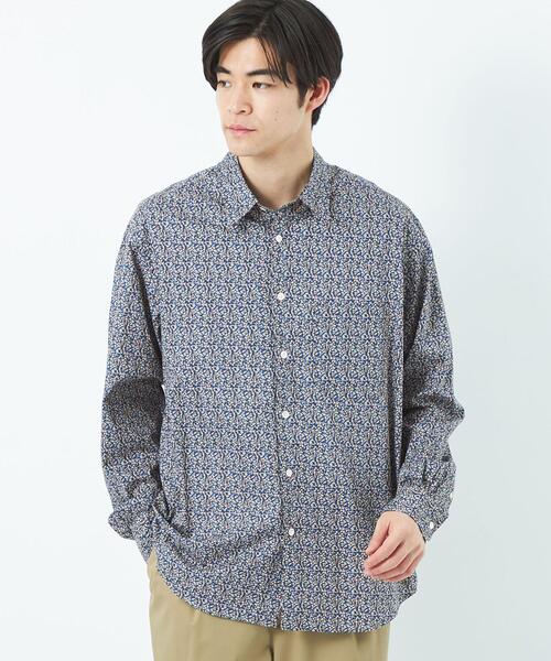 green label relaxing（グリーンレーベルリラクシング）の「リバティ ジャストルーズ レギュラーカラー シャツ（シャツ/ブラウス・メンズ・その他1/その他2・L/S/M）」の4枚目の写真