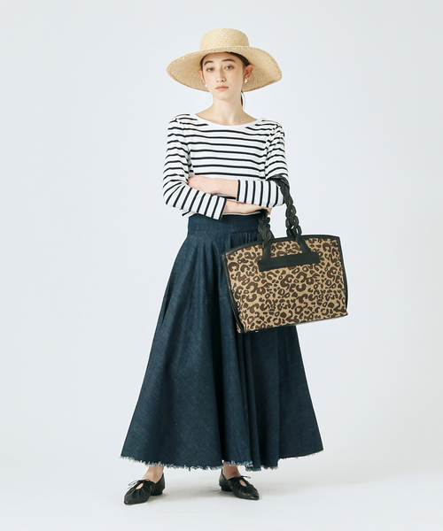 PICHE ABAHOUSE（ピシェ アバハウス）の「ソフトレザーシャーリングバブーシュ（パンプス・レディース・ホワイト/ブラック/ラベンダー/シルバー・37/39/35/38/36）」の6枚目の写真