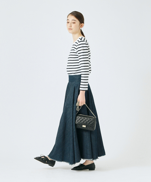 PICHE ABAHOUSE（ピシェ アバハウス）の「ソフトレザーシャーリングバブーシュ（パンプス・レディース・ホワイト/ブラック/ラベンダー/シルバー・37/39/35/38/36）」の19枚目の写真