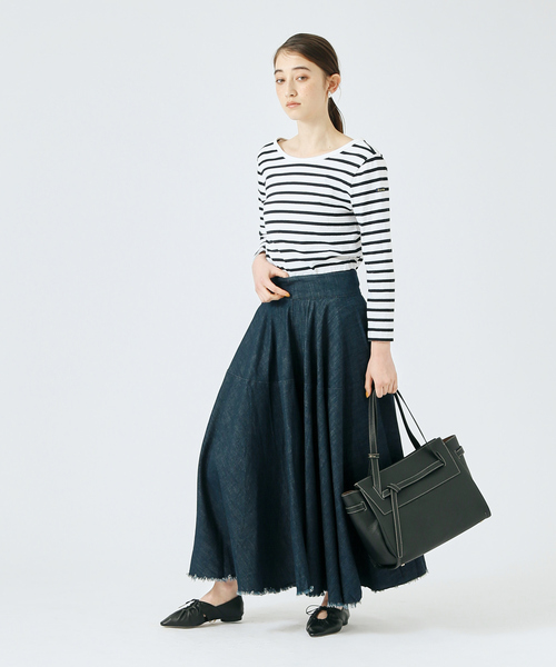 PICHE ABAHOUSE（ピシェ アバハウス）の「ソフトレザーシャーリングバブーシュ（パンプス・レディース・ホワイト/ブラック/ラベンダー/シルバー・37/39/35/38/36）」の20枚目の写真