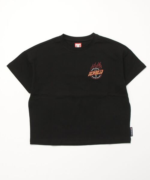 DC(ディーシー)の「【ムラサキスポーツ別注】DC/ディーシー キッズ Tシャツ YST231532(Tシャツ/カットソー・キッズ・ホワイト/ブラック・130cm/150cm/120cm/140cm/160cm)」の3枚目の写真