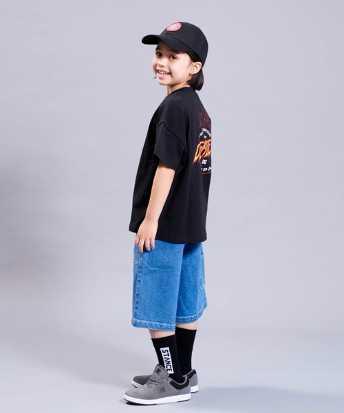 DC(ディーシー)の「【ムラサキスポーツ別注】DC/ディーシー キッズ Tシャツ YST231532(Tシャツ/カットソー・キッズ・ホワイト/ブラック・130cm/150cm/120cm/140cm/160cm)」の7枚目の写真