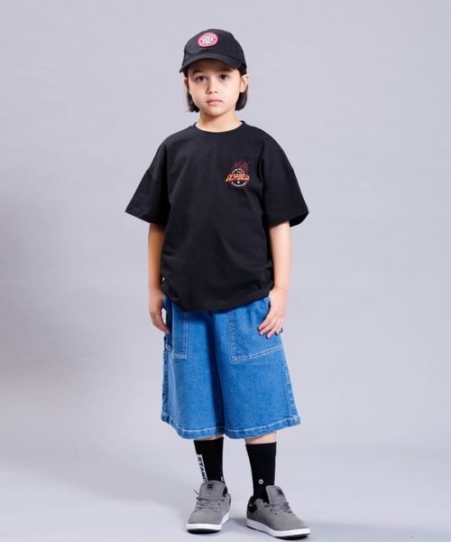 DC(ディーシー)の「【ムラサキスポーツ別注】DC/ディーシー キッズ Tシャツ YST231532(Tシャツ/カットソー・キッズ・ホワイト/ブラック・130cm/150cm/120cm/140cm/160cm)」の8枚目の写真