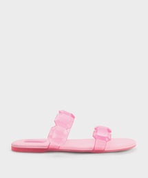 CHARLES & KEITH｜チャールズ＆キースのサンダル（ピンク/桃色系