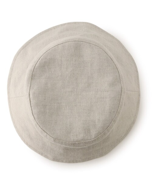 UNTITLED（アンタイトル）の「◆リネン2wayハット（ハット・レディース・ナチュラル/ブラック・99）」の6枚目の写真