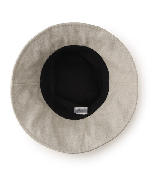 UNTITLED（アンタイトル）の「◆リネン2wayハット（ハット・レディース・ナチュラル/ブラック・99）」の7枚目の写真