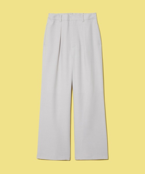 FOREVER 21(フォーエバー トゥエンティーワン)の「【MODE】リネンライクスラックスパンツ(スラックス・レディース・ブラック/グレー系その他/グレー・MEDIUM/SMALL)」の3枚目の写真