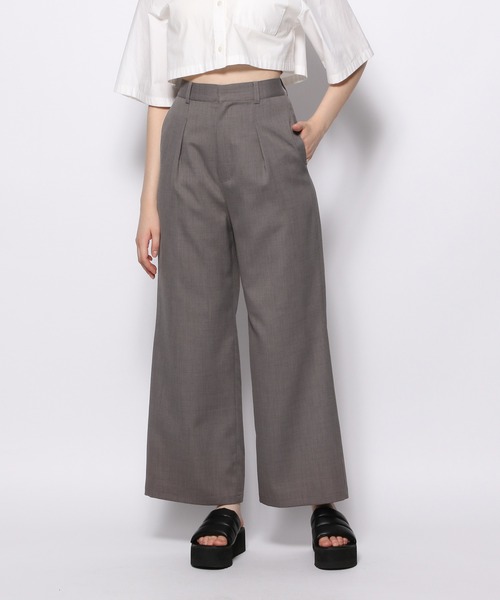 FOREVER 21(フォーエバー トゥエンティーワン)の「【MODE】リネンライクスラックスパンツ(スラックス・レディース・ブラック/グレー系その他/グレー・MEDIUM/SMALL)」の19枚目の写真