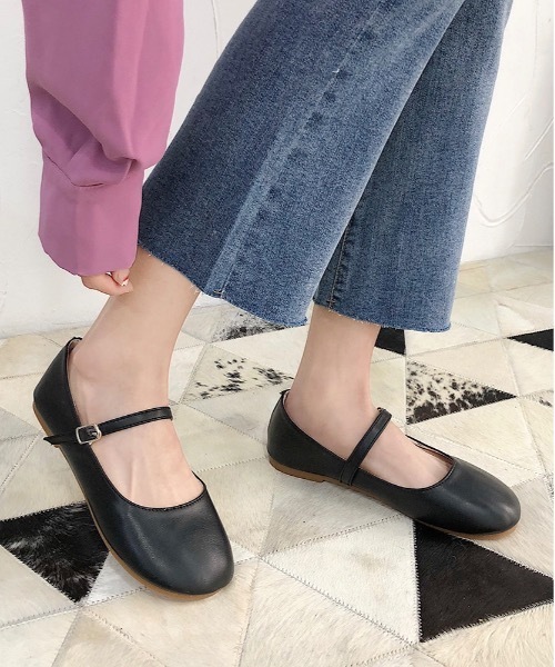 Burner（バーナー）の「【OKUOKU　0909】バレエシューズ / フラットシューズ oku-shoes-613005936251-24 U（バレエシューズ・レディース・B/C/D/A・37/38/36/35/39）」の7枚目の写真