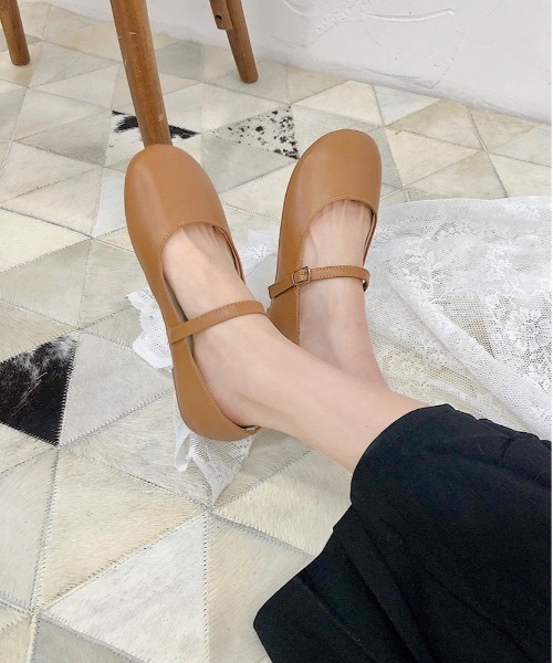 Burner（バーナー）の「【OKUOKU　0909】バレエシューズ / フラットシューズ oku-shoes-613005936251-24 U（バレエシューズ・レディース・B/C/D/A・37/38/36/35/39）」の18枚目の写真