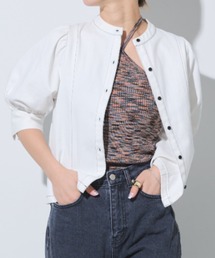 Solace | ツイルデニムパワショルブラウス(シャツ/ブラウス)