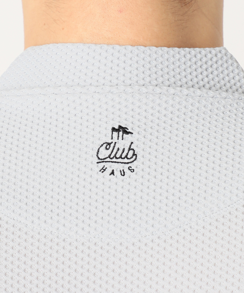 EDIFICE（エディフィス）の「【CLUBHAUS / Dynamic Range】別注 ウォームアップ  モックネック Tシャツ（Tシャツ/カットソー・メンズ・チャコールグレー/イエロー/ネイビー・MEDIUM/LARGE）」の8枚目の写真