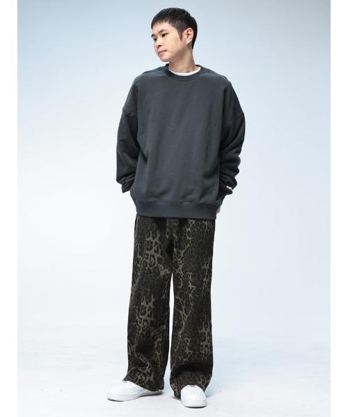 Goodwear(グッドウェア)の「【WEB限定】 USAコットン 12オンス ビッグシルエット スウェット トレーナー オーバーサイズ メンズ レディース(スウェット・メンズ・ホワイト/ブラック/カーキ/ダークグレー/ネイビー/グレー/ベージュ・L/LL/M)」の13枚目の写真
