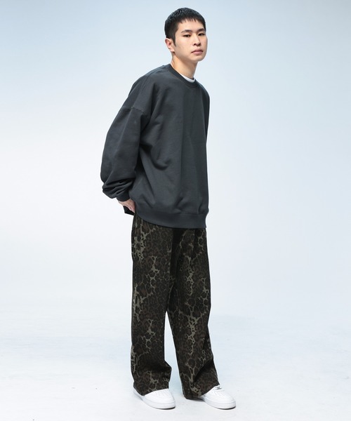 Goodwear(グッドウェア)の「【WEB限定】 USAコットン 12オンス ビッグシルエット スウェット トレーナー オーバーサイズ メンズ レディース(スウェット・メンズ・ホワイト/ブラック/カーキ/ダークグレー/ネイビー/グレー/ベージュ・L/LL/M)」の17枚目の写真