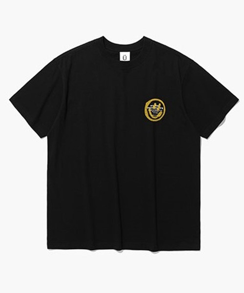 ISTKUNST（イストクンスト）の「【UNISEX】ISTKUNST／ロゴスマイリーT 2904685（Tシャツ/カットソー・メンズ・ライトブルー/ブラック/ホワイト/ピンク/ネイビー/ライトグレー・SMALL/LARGE/MEDIUM）」の22枚目の写真