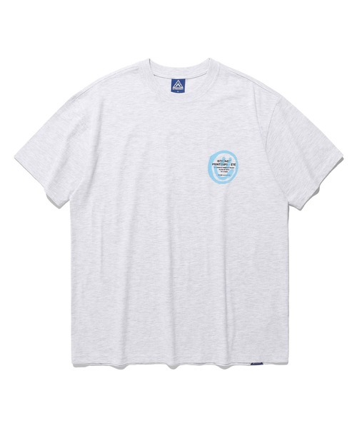 ISTKUNST（イストクンスト）の「【UNISEX】ISTKUNST／ロゴスマイリーT 2904685（Tシャツ/カットソー・メンズ・ライトブルー/ブラック/ホワイト/ピンク/ネイビー/ライトグレー・SMALL/LARGE/MEDIUM）」の7枚目の写真