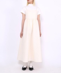 バックオープンキャミワンピース