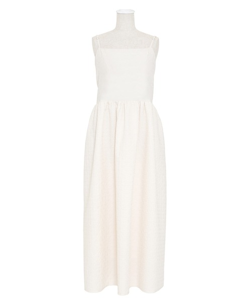 PUNYUS（プニュズ）の「バックオープンキャミワンピース（ワンピース・レディース・アイボリー/ブラック・1/2/3/4）」の22枚目の写真