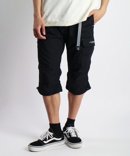 OUTDOOR PRODUCTS(アウトドアプロダクツ)の「TCウェザー クライミングカーゴ 7分丈パンツ(カーゴパンツ・メンズ・チャコール/カーキ/ベージュ/ブラック/オリーブ/ブルー・L/LL/M)」の8枚目の写真