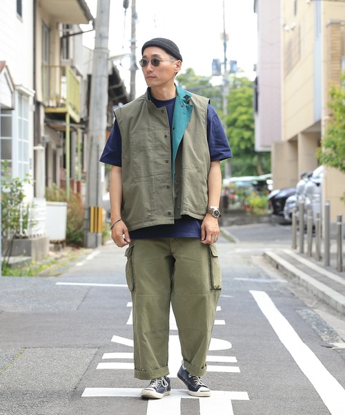 WAIPER.inc（ワイパーインク）の「GOODWEAR 2W7-11221ポケット無し S/S BIG TEE（Tシャツ/カットソー・メンズ・チャコールグレー/ブラック/杢グレー/ネイビー/グレイッシュベージュ/ホワイト/グリーン系その他・S/M/XL/L）」の18枚目の写真