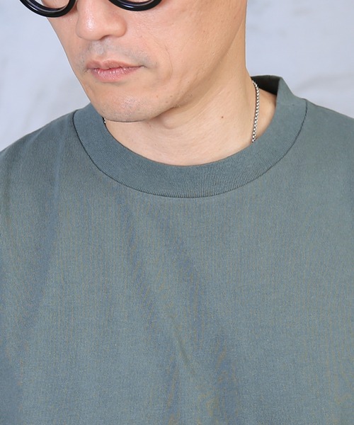 WAIPER.inc（ワイパーインク）の「GOODWEAR 2W7-11221ポケット無し S/S BIG TEE（Tシャツ/カットソー・メンズ・チャコールグレー/ブラック/杢グレー/ネイビー/グレイッシュベージュ/ホワイト/グリーン系その他・S/M/XL/L）」の9枚目の写真