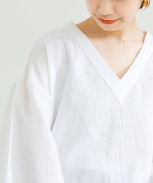 URBAN RESEARCH（アーバンリサーチ）の「コットンリネン刺繍ワンピース 