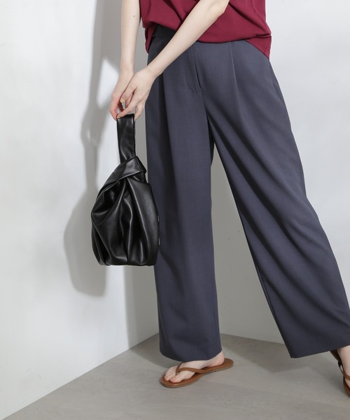 N.（N. Natural Beauty Basic）（エヌエヌナチュラルビューティーベーシック）の「◆ワンハンドルバッグ（ビジネスバッグ・レディース・シルバー/ベージュ/ブラック・ﾌﾘ-）」の6枚目の写真