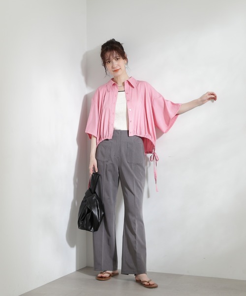 N.（N. Natural Beauty Basic）（エヌエヌナチュラルビューティーベーシック）の「◆ワンハンドルバッグ（ビジネスバッグ・レディース・シルバー/ベージュ/ブラック・ﾌﾘ-）」の10枚目の写真