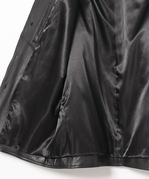 BEAMS（ビームス）の「BEAMS / レザー カーコート ブルゾン（ブルゾン・メンズ・ブラック・S/M/L/XL）」の10枚目の写真