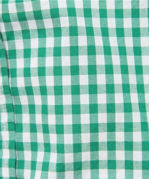 OUTLET（アウトレット）の「【CIAOPANIC TYPY】ギンガムシャツ（シャツ/ブラウス・レディース・グリーン・SMALL/MEDIUM）」の9枚目の写真