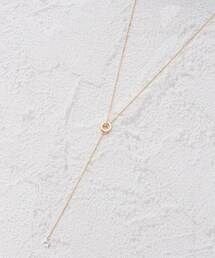 grove | プチビジューリングY字ネックレス(ネックレス)