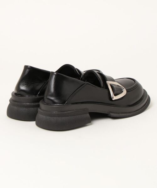 Burner(バーナー)の「【OKUOKU 0909】デザインベルト ローファー oku-shoes-694821694910-38 U(ローファー・レディース・ブラック/ブラック系その他・36/38/40)」の3枚目の写真