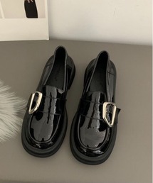 【OKUOKU 0909】デザインベルト ローファー oku-shoes-694821694910-38 U